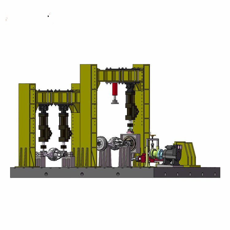 plw-1000 electro-hydraulic servo trailer suspension test system