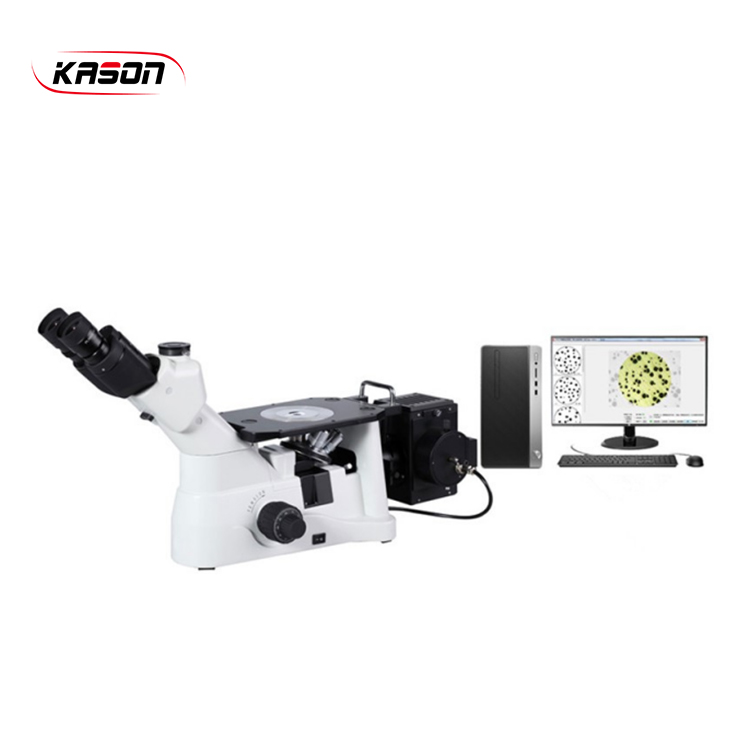 FXD-30MW Large trinocular inverted metallurgical microscope