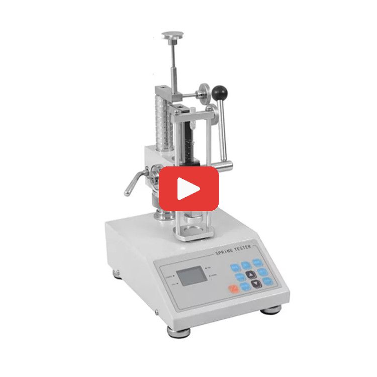 How to use KASON 500N Manual Spring Extension and Compression Testing Machine