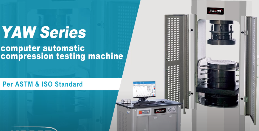 Microcomputer automatic pressure testing machine