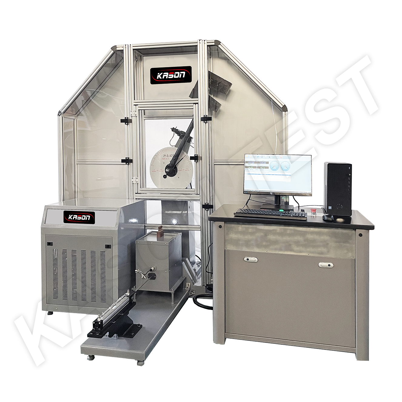 750j Automatic Impact Testing Machine ASTM E23 Automatic Impact Tester