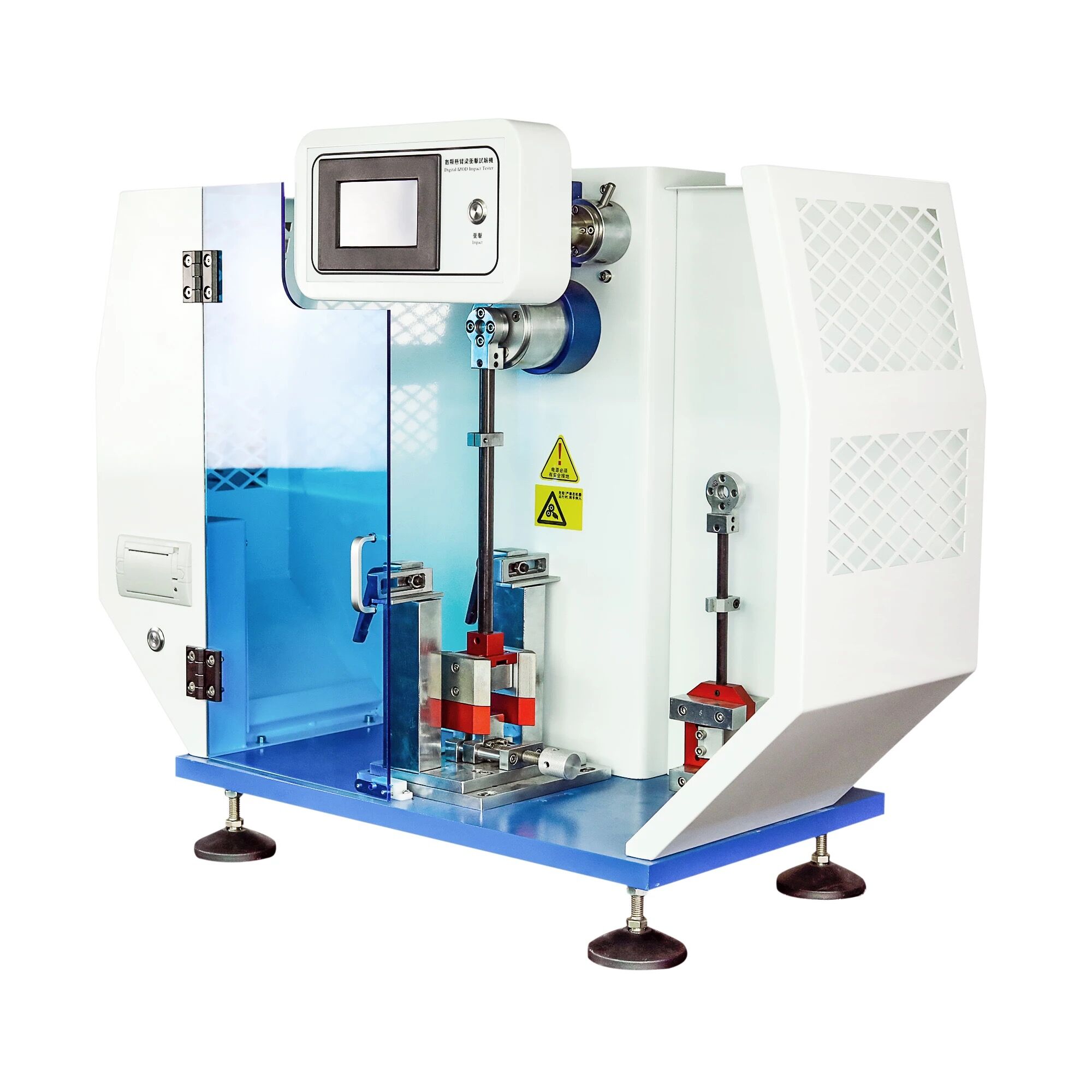 Plastic Digital Izod Impact Testing Machinery For Plastic Falling Dart Impact Tester