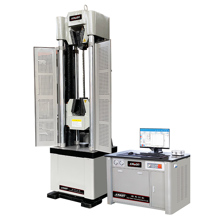 600~1000kn computer control electrohydraulic servo steel strand universal testing machine