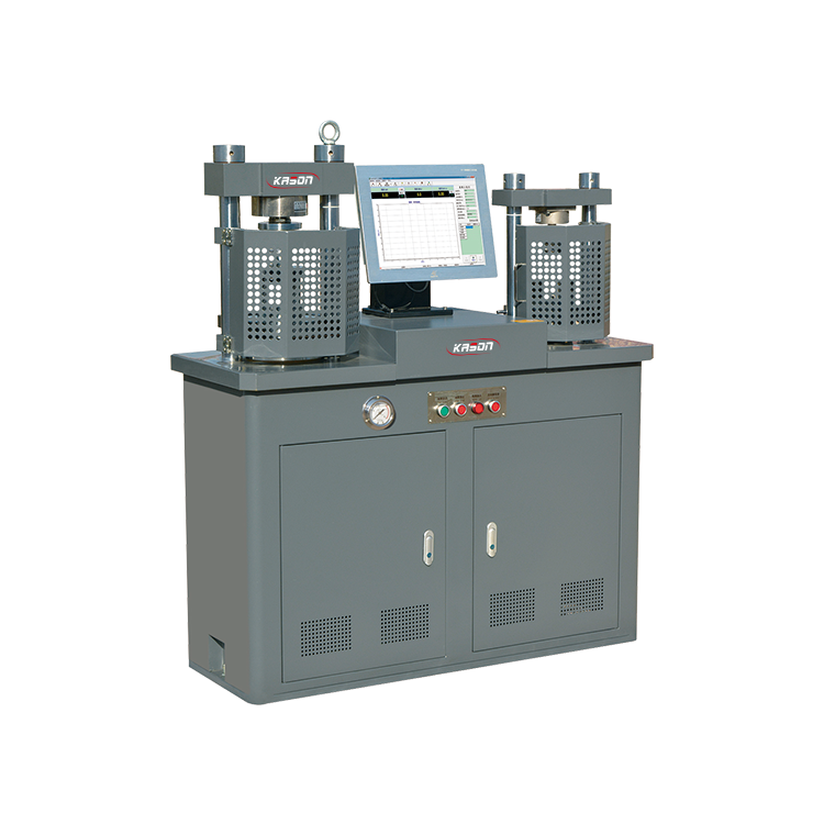 Automatic Loading Control for Cement Brick Compression Testing Machine