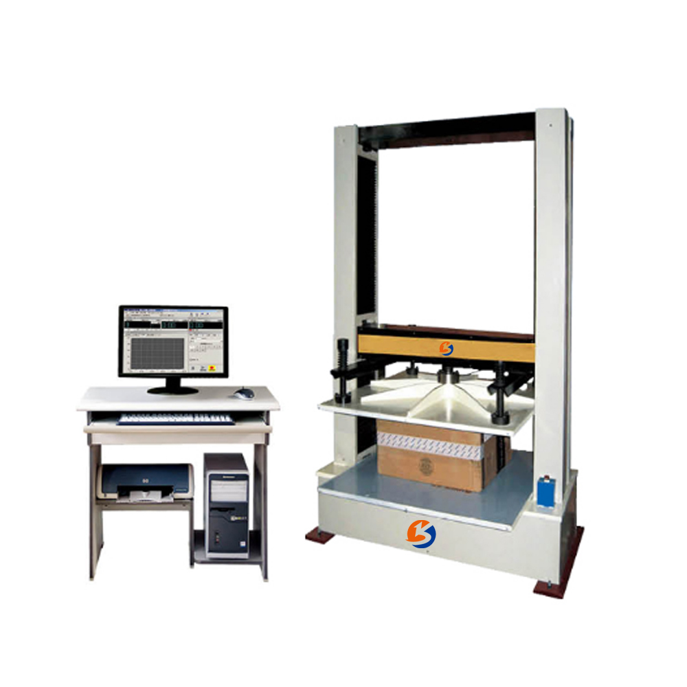 50kn corrugated carton compression tester pressure compression testing machine