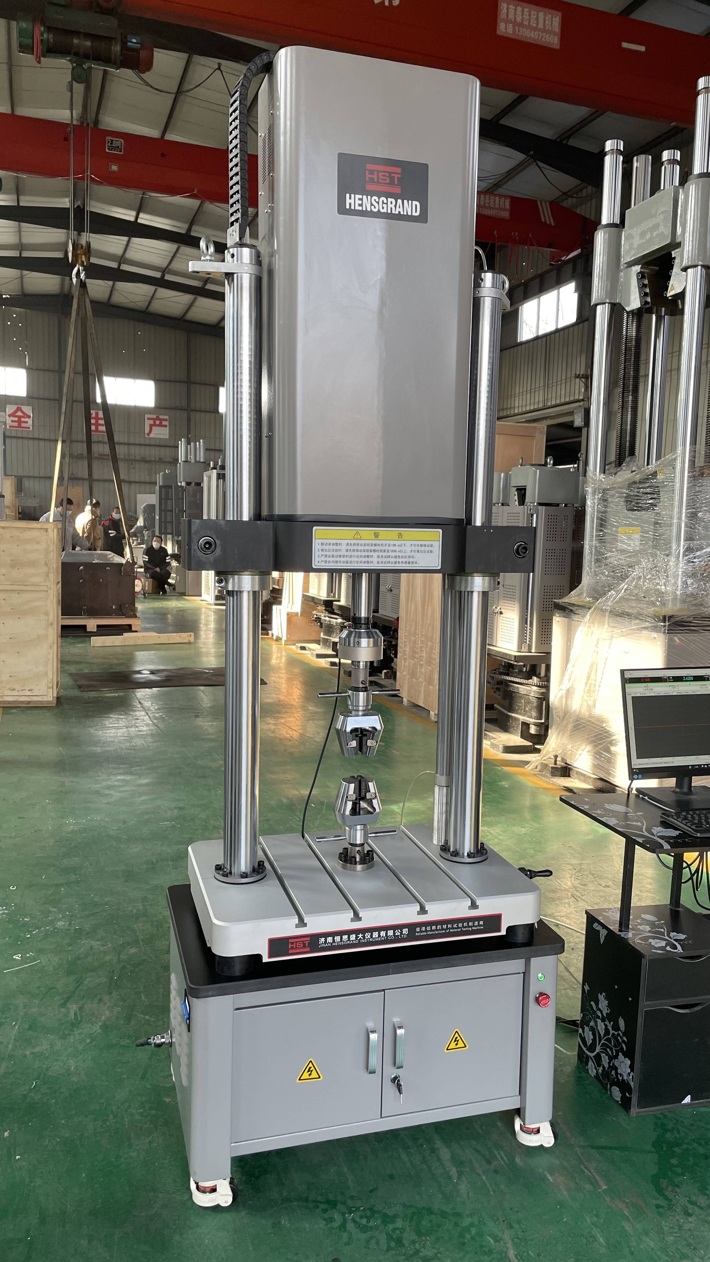 High Frequency 10kn Computer Control Electronic Servo Dynamic Fatigue Testing Machine