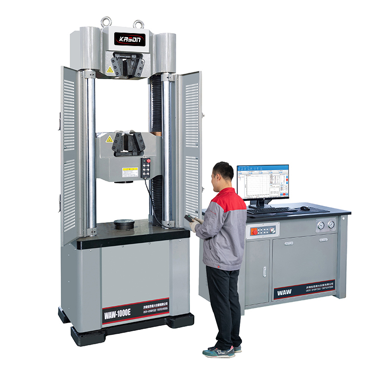 WAW-200D laboratory servo hydraulic universal rebar tensile testing machine price