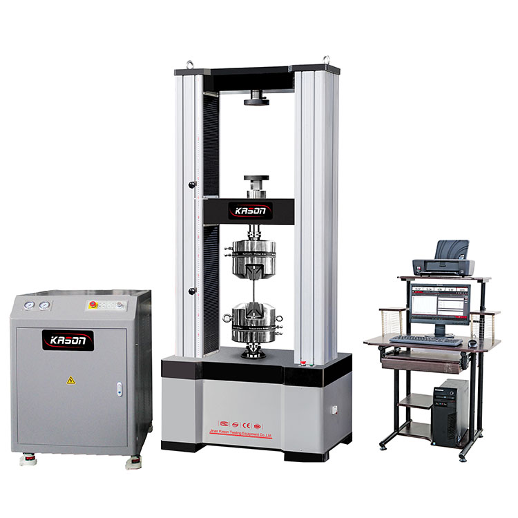 300kn 30ton Electronic universal tensile testing machine price with hydraulic clamping fixture