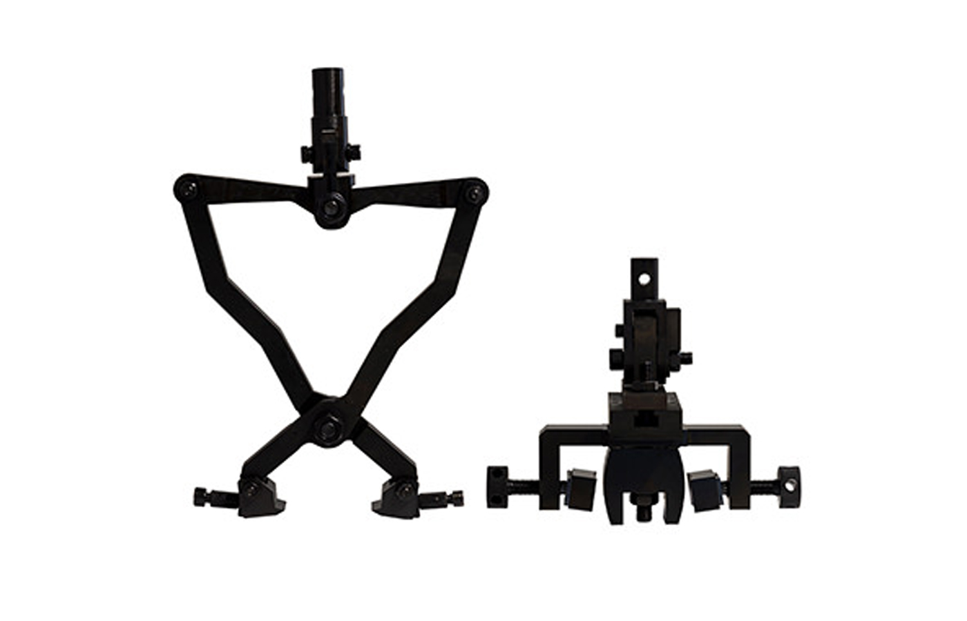 Device for determining the fastening strength of medium and high heels (up to 3 kN)