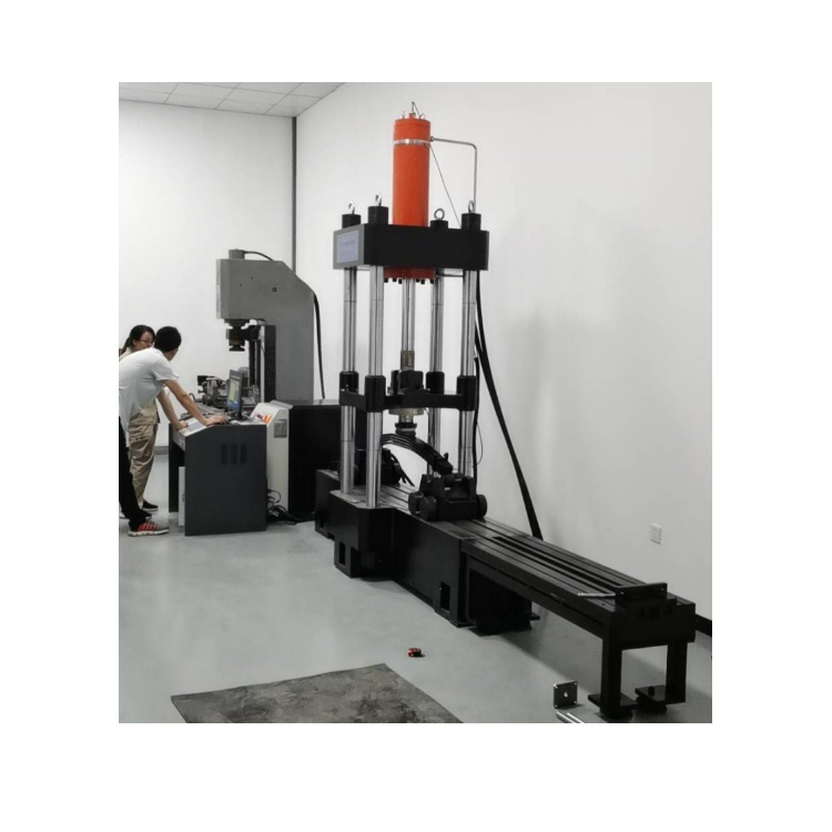 KS-P300T Computer Control Hydraulic Steel Plate Spring Pressure Testing Machine (4 column)