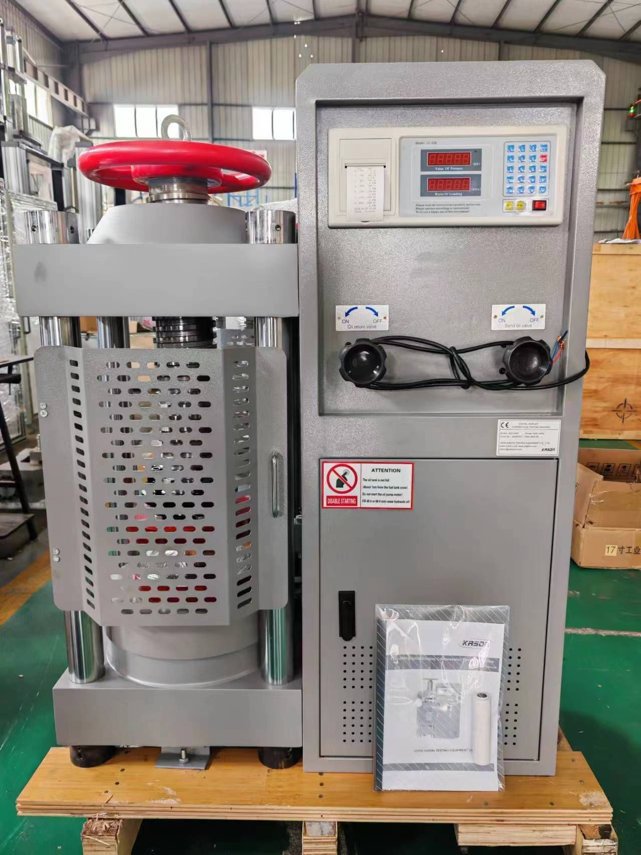 Digital Display Compression Testing Machine