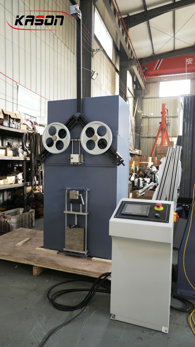 Optical Fiber Cable Repeat Bending Testing Machine is Installed in Indian Laboratory IEC 60794-1-2-E6