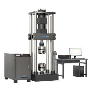 Machine d'essai de fatigue dynamique et statique servo-hydraulique HDT-A (4 colonnes) 500kn/1000kn/2000kn