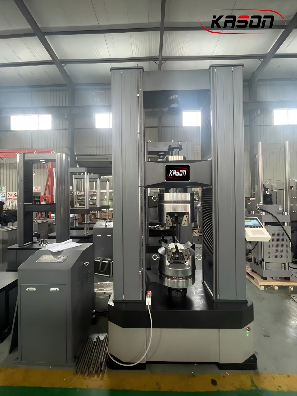 KASON 600KN Electromechanical Universal Testing Machine with Latest Design