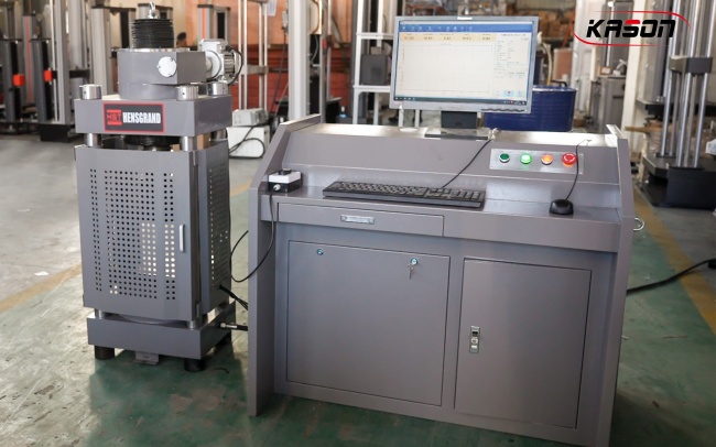 KASON Latest Computer-Controlled Compression Testing Machine Set for Shipment