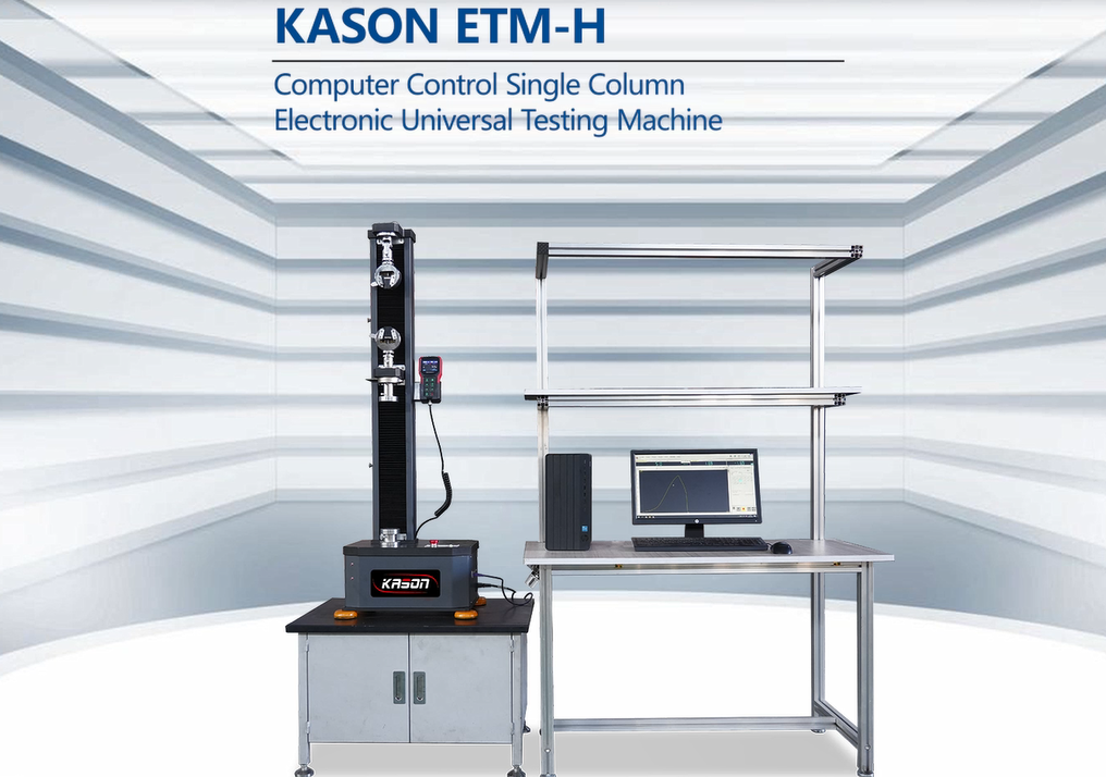 KASON ETM104W-D Installation: Microcomputer-Controlled Single-Column Testing Machine