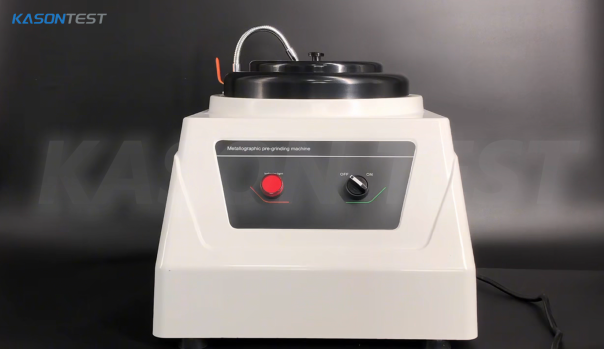 Polonteur métallographique manuel de Kason M-1: finitions d'échantillonnage en métal lisse. Montre!