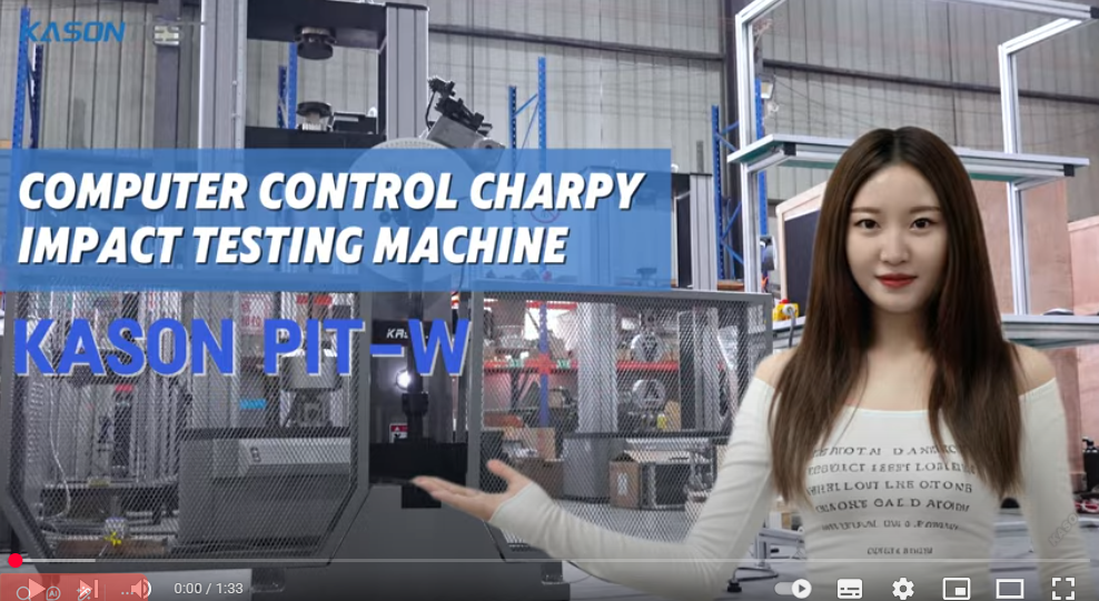 마이크로 제어 Charpy Impact 테스터 : 정확한 금속 인성 테스트.