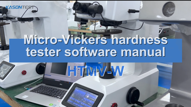 KASON HTMV-W Software: Micro Vickers Hardness Tester