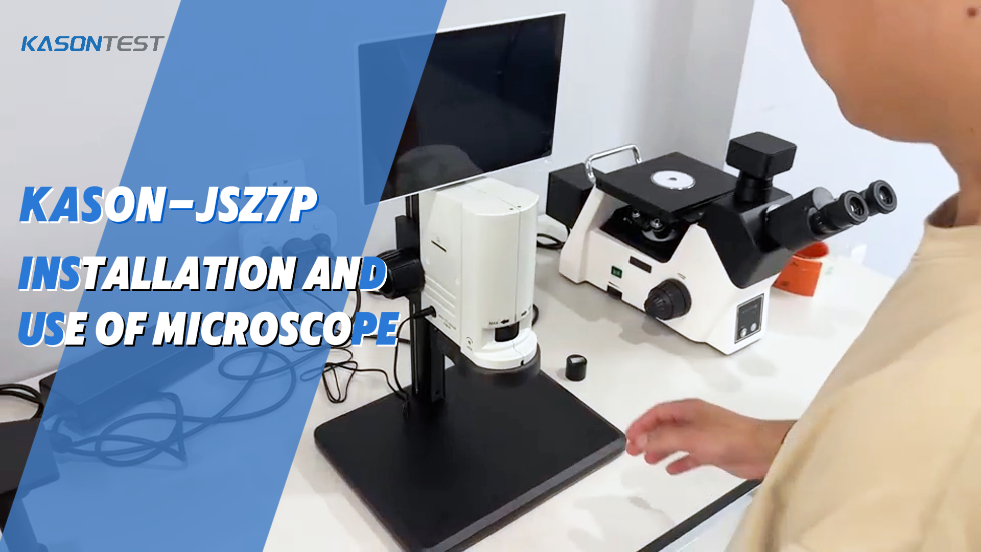 KASON JSZ7P: Sharp metallographic imaging. See it work!