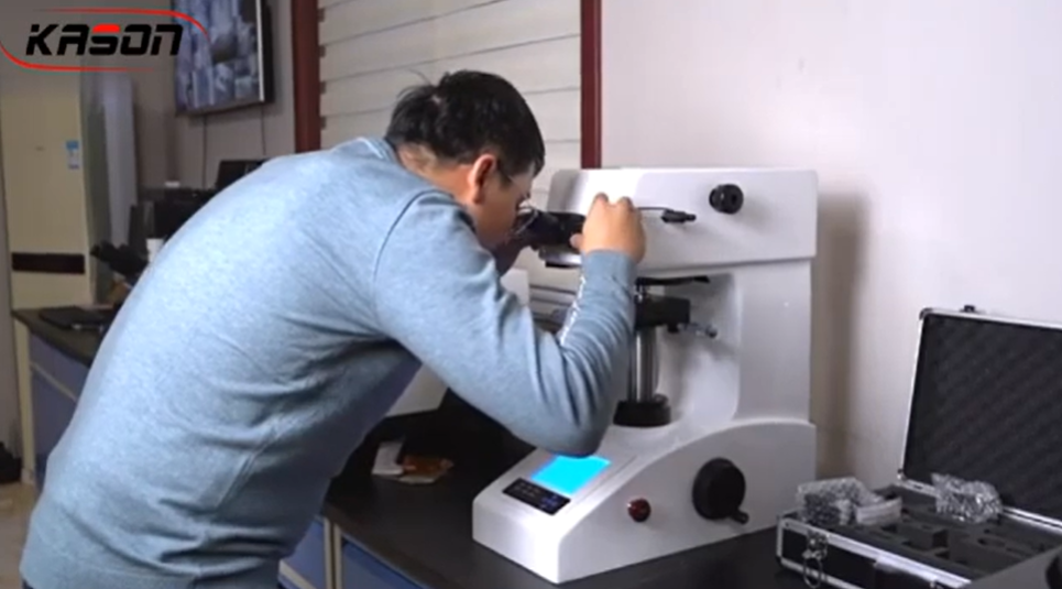 HTMV 1000D Large Digital Display Micro Vickers Hardness Tester