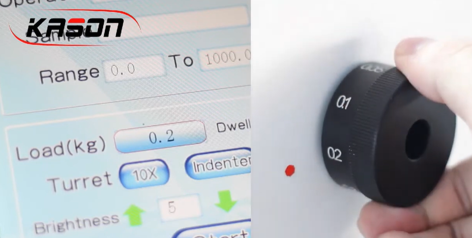 KASON Operation video of KSV-1MDT hardness tester