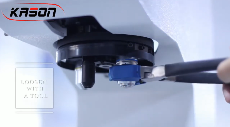 KASON How to change the objective lens of Hardness tester
