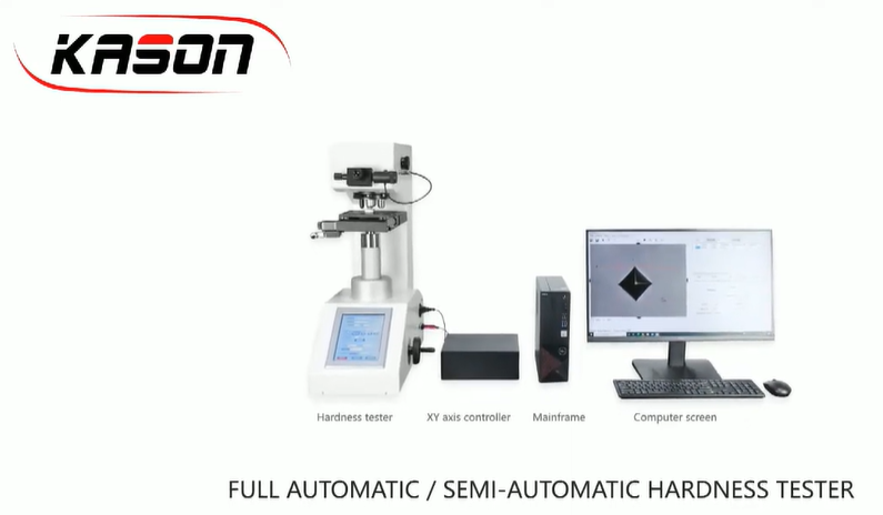 KASON Introduction of Full automatic hardness tester