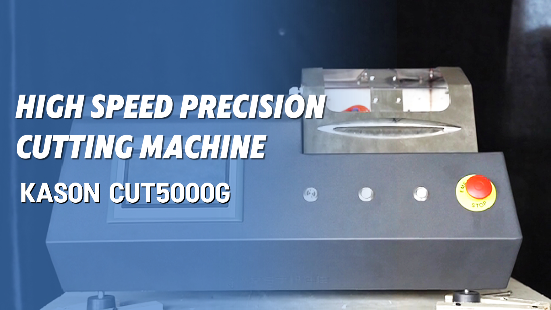 KASON CUT5000G: Step - by - Step Guide to Using the High - Speed Precision Cutter