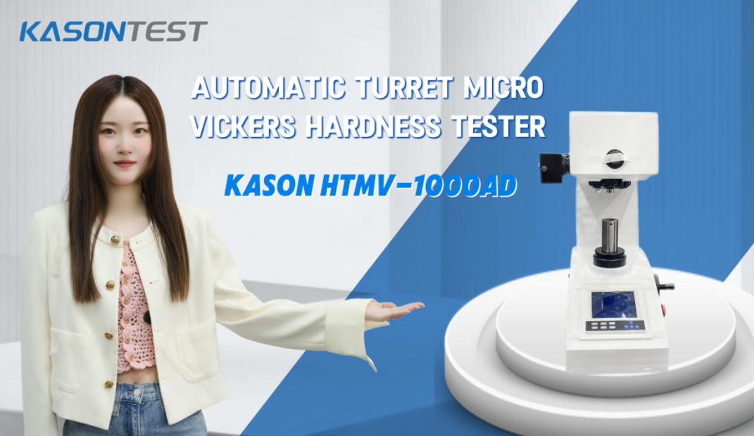 KASON HTMV-1000AD  Automatic Turret Digital Display Micro Vickers Hardness Tester