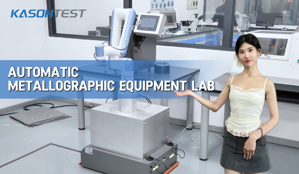 Robotic Automated Metallographic Lab:The Future of Material Testing