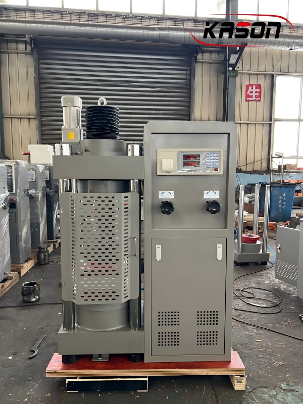 콘크리트 압축 시험기, 네팔로 배송돼 현지 건설 품질 관리 강화