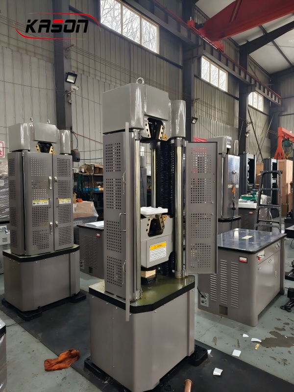 Гидравлическая универсальная испытательная машина мощностью 2000 кН будет отправлена в Турцию, что расширит возможности испытаний материалов