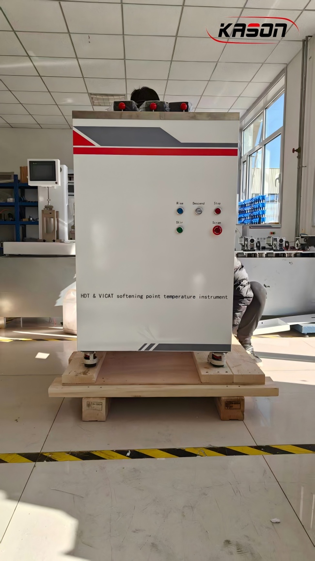 Why do you need Plastics HDT Vicat Softening Temperature Test Point Tester? ----- For ASTM D648 & ASTM D1525 Standards