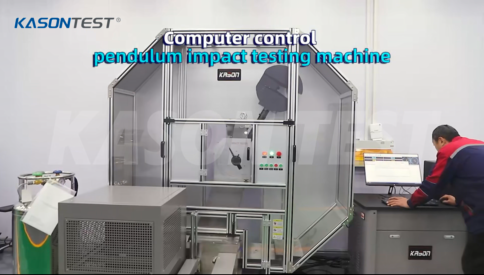 دستگاه تست ضربه Charpy C-Type با عملکرد تغذیه خودکار و دمای پایین