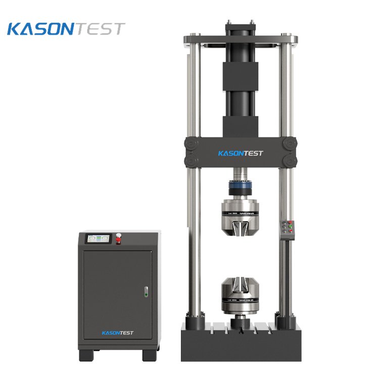 50kn/250kn/500kn کنترل کامپیوتری فشرده سازی کششی الکتروهیدرولیک دستگاه تست خستگی جهانی