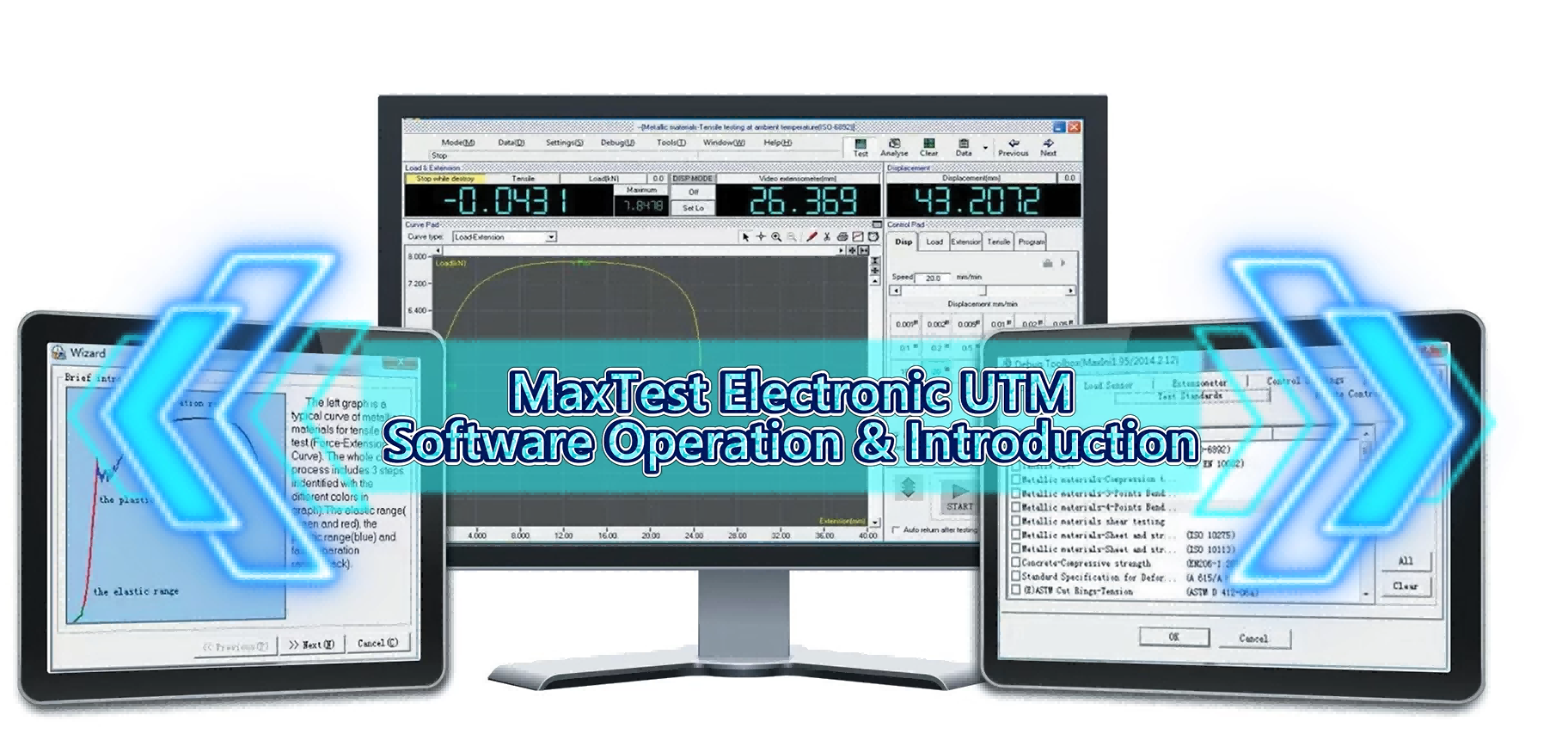 How to Use the Electronic Universal Testing Machine Software?