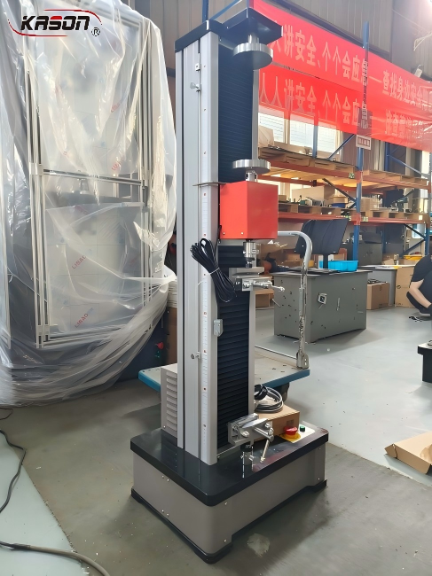 ASTM D413｜Which 1KN Single Column Electromechanical Universal Tester Delivers Precise & Stable Specimen Testing? – KASON ETM103W-E UTM