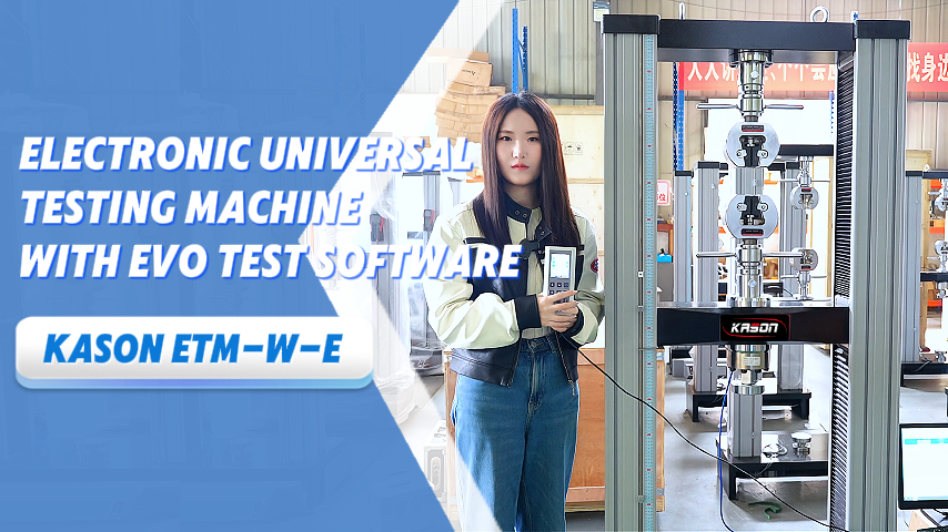 EN ISO 13968 EN ISO 844 Can Electronic Universal Testing Machine Equipped with Evo Test Software?