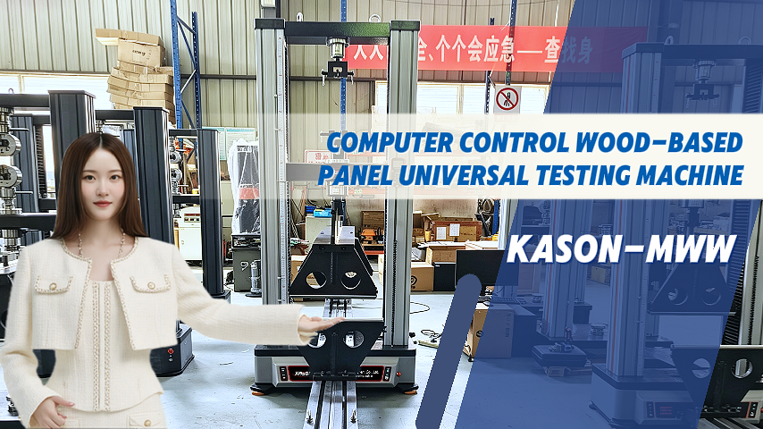 ISO 1689 What types of specimens can the universal testing machine for wood-based panels test?