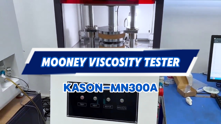 ISO 3417-1977 How to Use KASON MN300A Mooney Viscosity Tester?