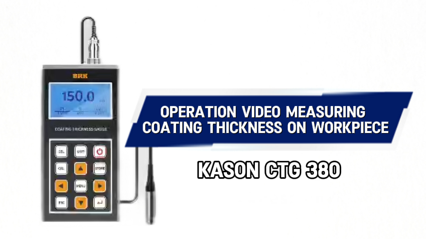 How to Use KASON CTG 380 Coating Thickness Gauge?
