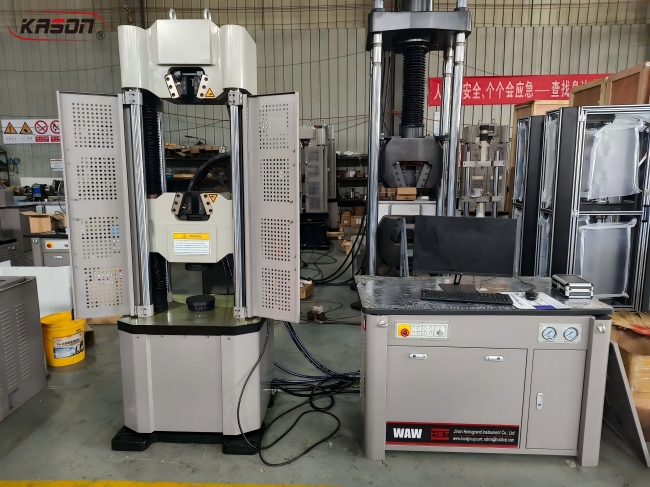 ASTM A370 ما هي آلة الاختبار العالمية المؤازرة الهيدروليكية بقدرة 600 كيلو نيوتن التي توفر أداءً مستقرًا؟